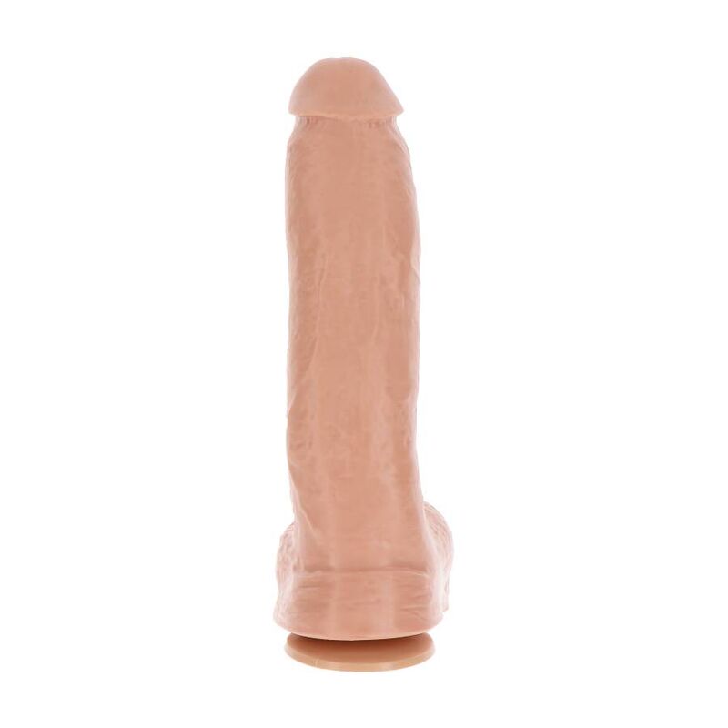 Dildo XXL GET REAL in pelle, lungo 28 cm, con dettagli realistici e texture morbida, ideale per piacere estremo.
