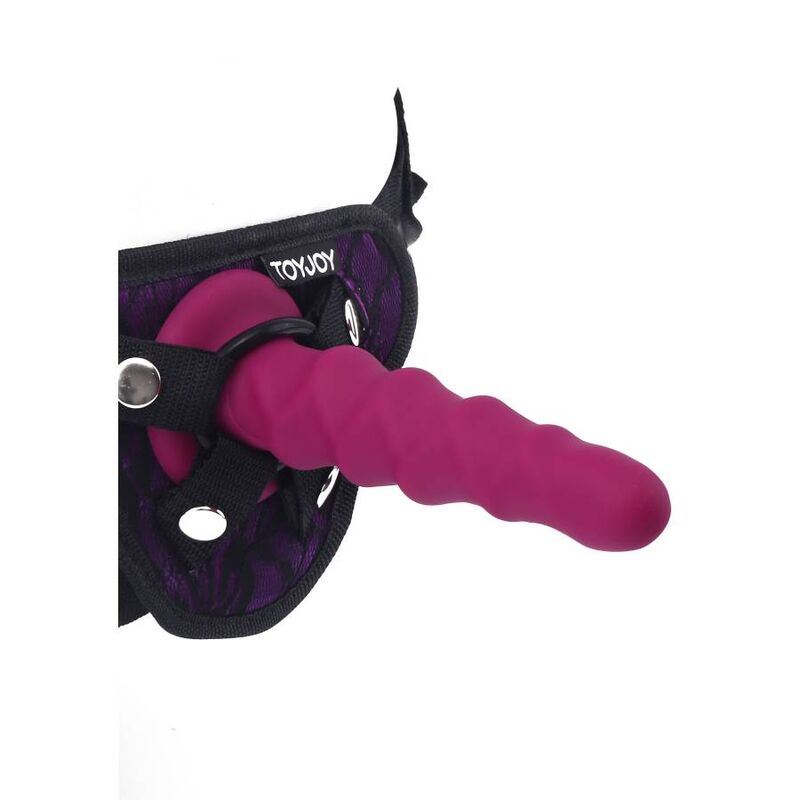 Dildo rosso GET REAL, lunghezza 12 cm, in silicone realistico con dettagli anatomici.
