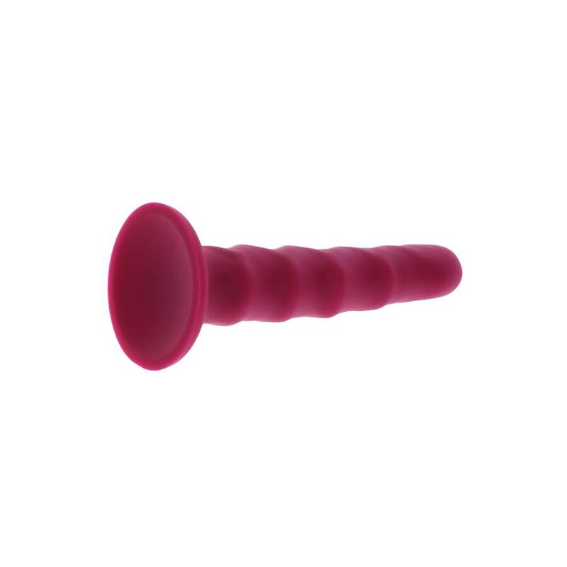 DONG A COSTE rosso GET REAL, lunghezza 12 cm, con dettagli realistici, in silicone, visibile in primo piano.
