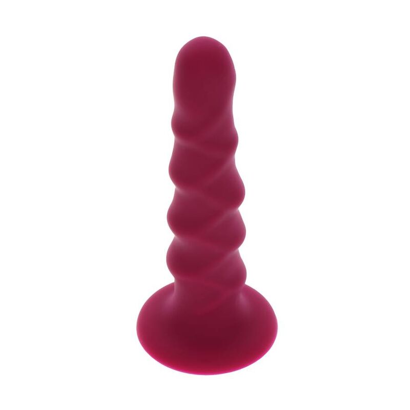 Dildo rosso GET REAL, lunghezza 12 cm, con dettagli realistici, ideale per piacere e stimolazione.