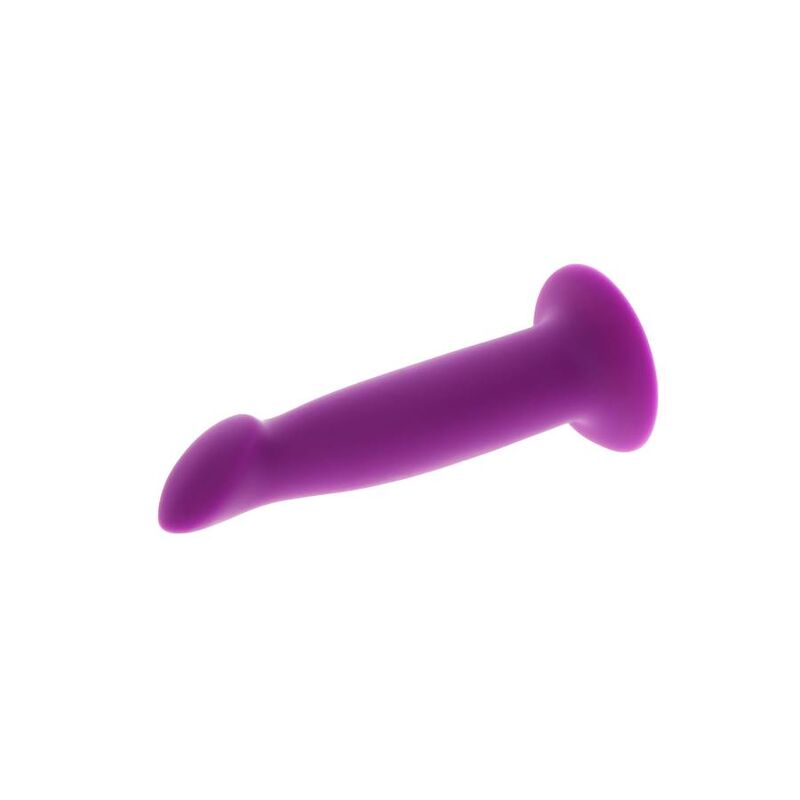 Pene vibratore viola GET REAL GOODHEAD DONG di 12 cm, silicone realistico, dettagli anatomici e superficie liscia.