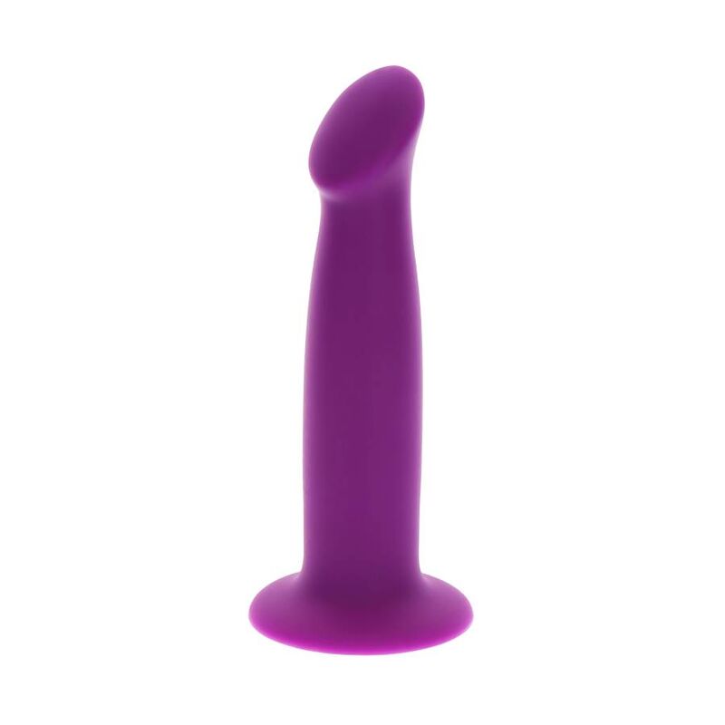 Dildo viola GET REAL GOODHEAD DONG di 12 cm con superficie realistica e dettagliata, posizionato su sfondo neutro.