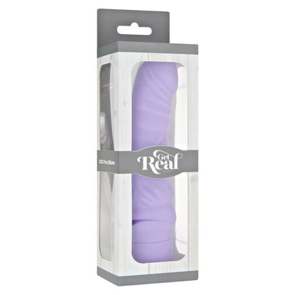 Mini vibratore classico G-spot GET REAL di colore viola, con design compatto e ergonomico per stimolazione mirata
