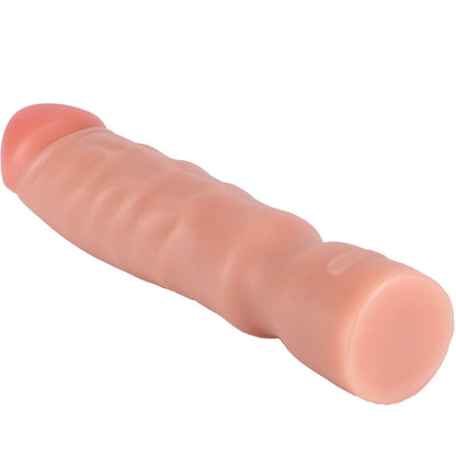 Pelle Big Boy da 30 cm di GET REAL, dettagliata immagine della superficie in pelle autentica con texture naturale.