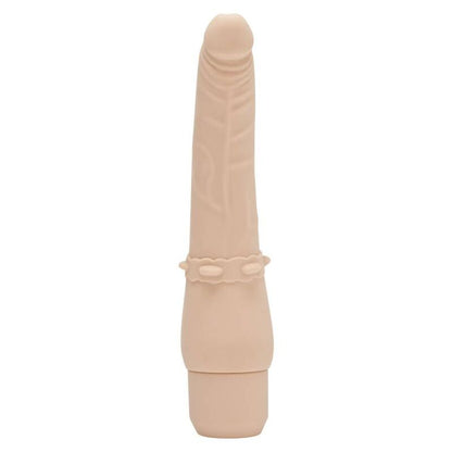 Pelle vibrante classica liscia GET REAL, superficie lucida e morbida, evidenziando la texture liscia e il colore naturale.