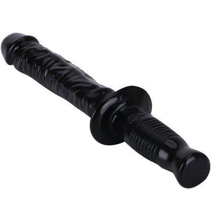 Manhandler nero GET REAL, giocattolo erotico realistico di 38 cm, visibile con dettagli e texture realistiche.