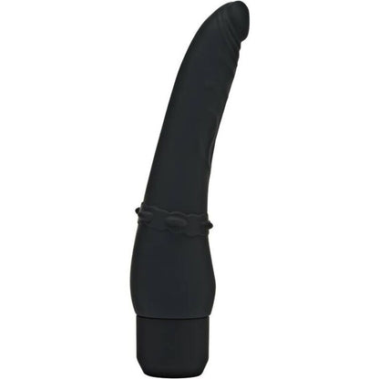 Vibratore classico nero GET REAL, superficie liscia e semplice, ideale per stimolazione e piacere personale.