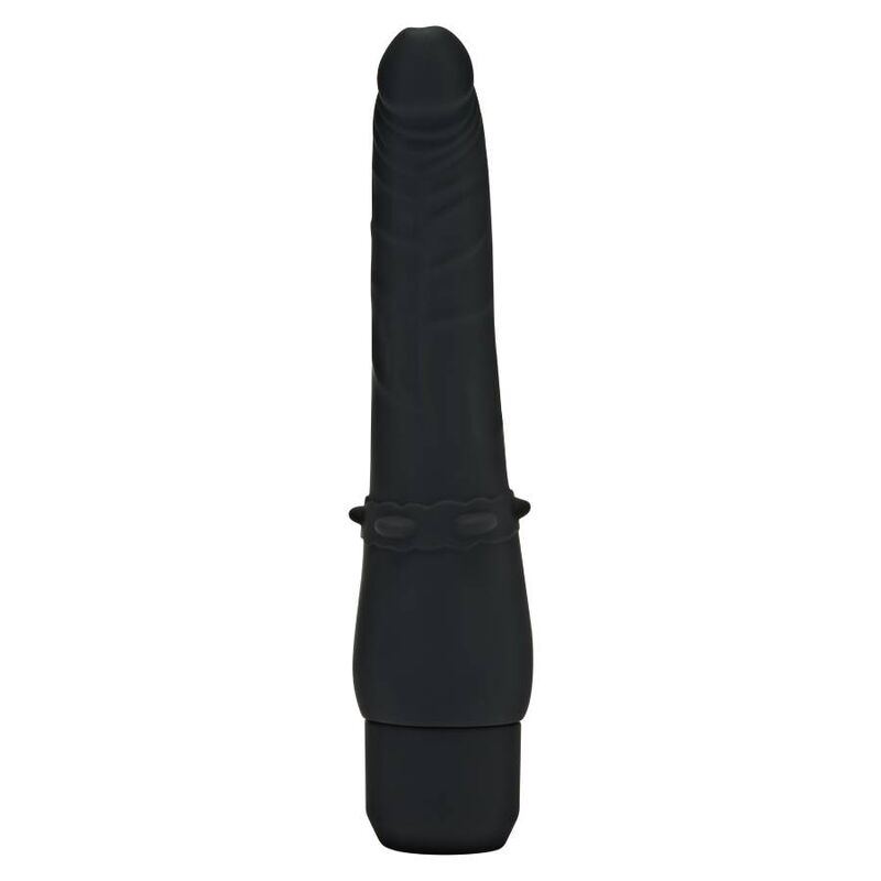 Vibratore classico nero GET REAL, design liscio e elegante, visibile in immagine. Perfetto per stimolazione e piacere personale
