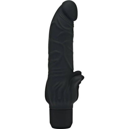 Vibratore stimolante classico nero GET REAL, design elegante e compatto, ideale per piacere personale, visibile in immagine.
