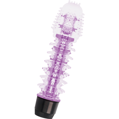 Vibratore Axel Lilla GLOSSY, superficie lucida e compatta, ideale per stimolazione personale, con design ergonomico.