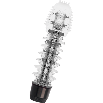 Vibratore nero GLOSSY Axel con finitura lucida, design elegante e compatto, ideale per stimolazione personale.