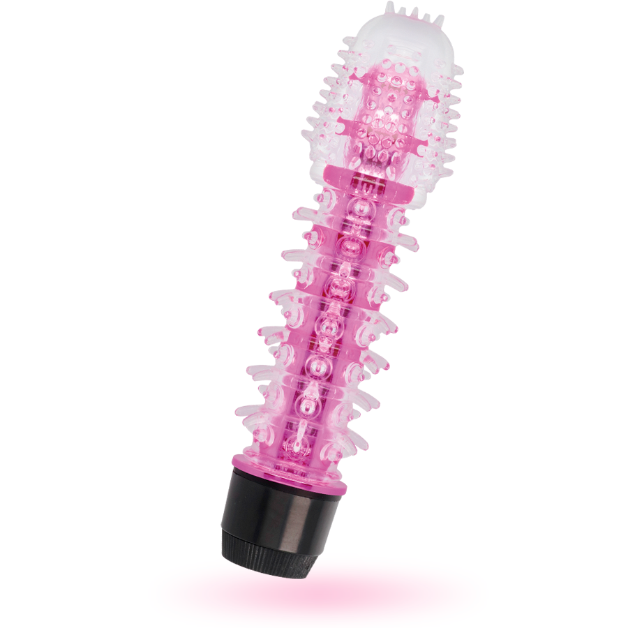 Vibratore Axel Rosa GLOSSY con finitura lucida, design ergonomico e superficie liscia, ideale per stimolazione personale.