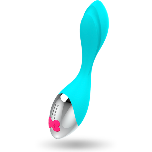 Vibratore mini HAPPY LOKY FUN, compatto e in silicone, con design ergonomico, ideale per uso personale e stimolazione.