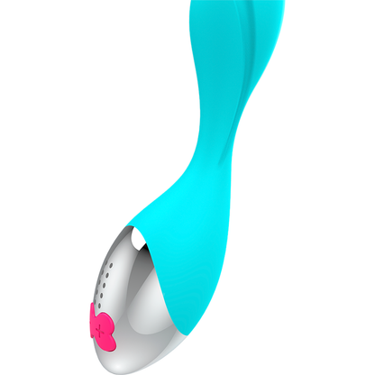 Vibratore mini HAPPY LOKY FUN, piccolo e colorato, con design ergonomico per stimolazione personale.