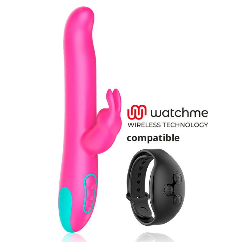 Coniglio vibratore e rotatore HAPPY LOKY Pluto con tecnologia wireless, compatibile con WatchMe, immagine del prodotto.