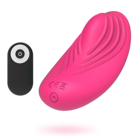 Telecomando Happy Loky per Panty Vibe, dispositivo di controllo wireless per giochi intimi, nero e compatto.
