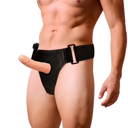 Immagine del cavo vibratore HARNESS ATTRACTION, lunghezza 15 cm, con design ergonomico e dettagli di alta qualità.