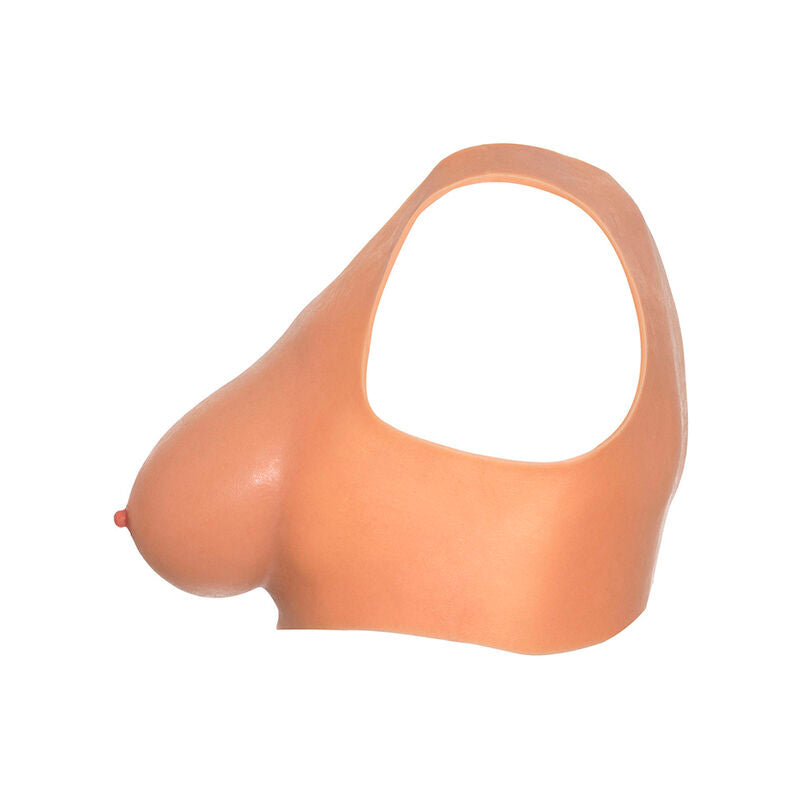 Top indossabile per il seno E-Cup di Hidden Desire Alter Ego, tessuto flesh, design elegante e confortevole.