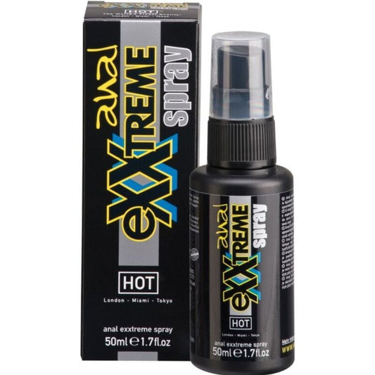 Spray anale estremo Hot Caldo da 50ml con spray per sensazioni intense e stimolanti.