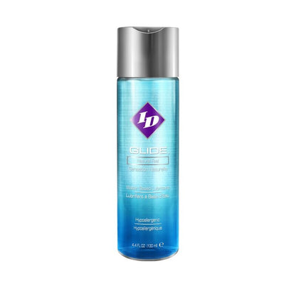 Lubrificante a base acqua ID GLIDE da 130 ml, confortevole e naturale, ideale per uso intimo e sensuale.