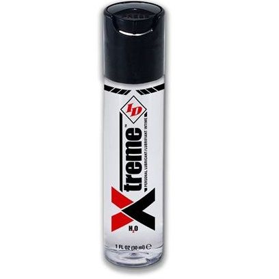 Lubrificante ID XTREME LUBE da 30 ml, gel trasparente e idratante per massima lubrificazione e comfort.