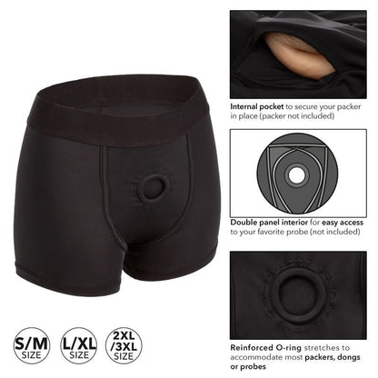 Boxer senza limiti CALEXOTICS XXL/XXXL, stile comodo e resistente, con tessuto morbido e dettagli eleganti, visibile in primo piano