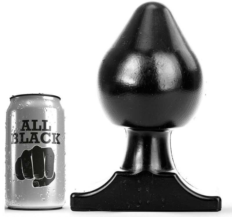 ALL BLACK - 19 CM BUTTER PLUG