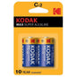 KODAK - BATTERIA ALCALINE MAX C LR14 2 UNITÀ