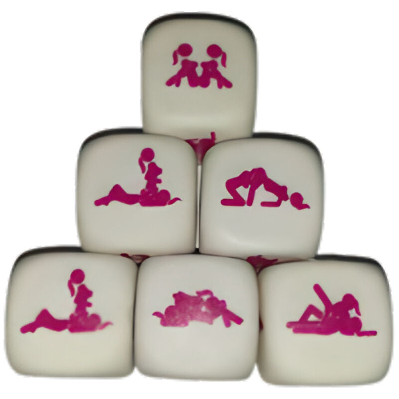 Dadi Kamasutra per ragazze Diablo Picante, giocattolo erotico con design colorato e dettagliate superfici di gioco