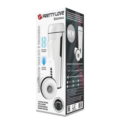 PRETTY LOVE - SIENNA MASTURBATORE MASCHILE VIBRANTE CON VOCE E ASPIRAZIONE