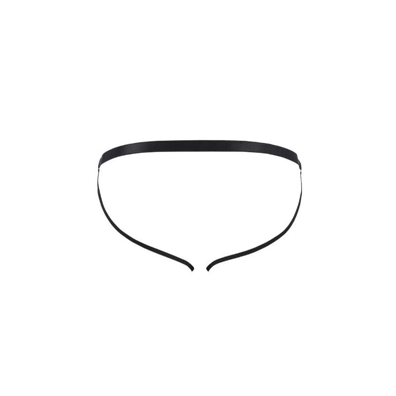 PASSION - 034 SLIP OPEN LUKE NERO L/XL