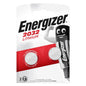 ENERGIZER - BATTERIA LITIO A TASTO CR2032 3V 2 UNIT