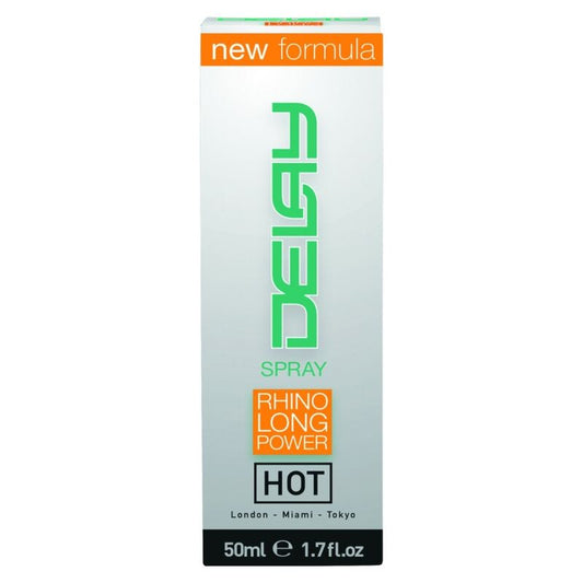 Spray ritardante CALDO HOT da 50ml, confezione con spray, ideale per prolungare la durata di prodotti termici.