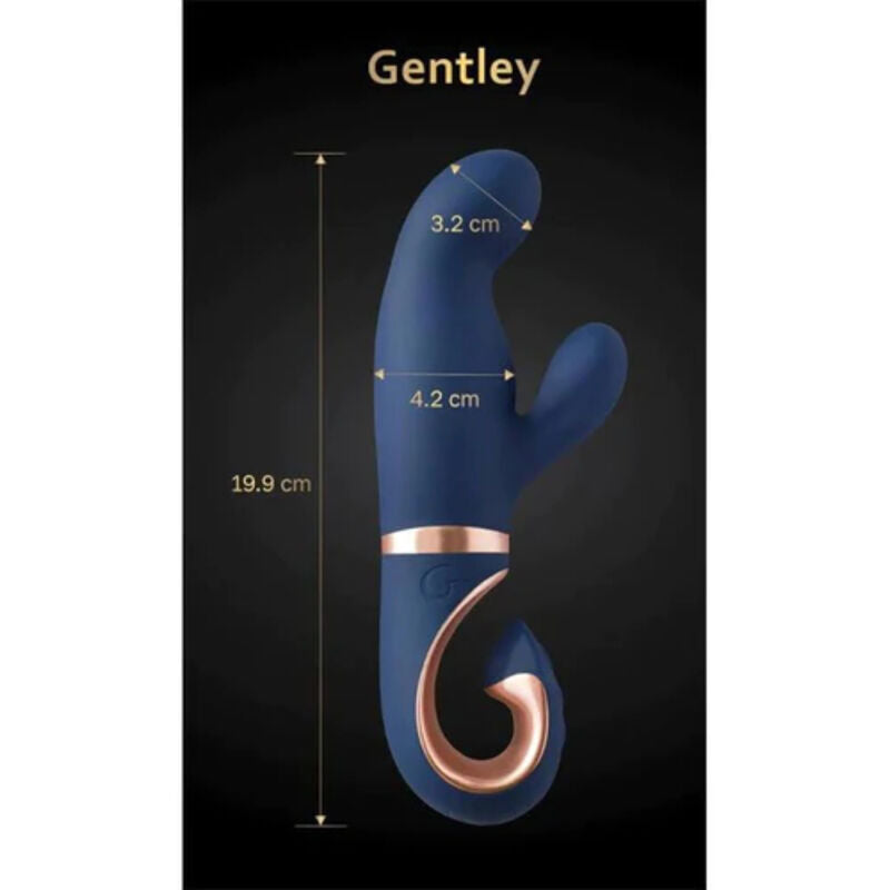 Vibe G-VIBE Delicatamente G-Spot blu Caraibi, stimolatore vibrante per piacere intenso, con design ergonomico e texture morbida.