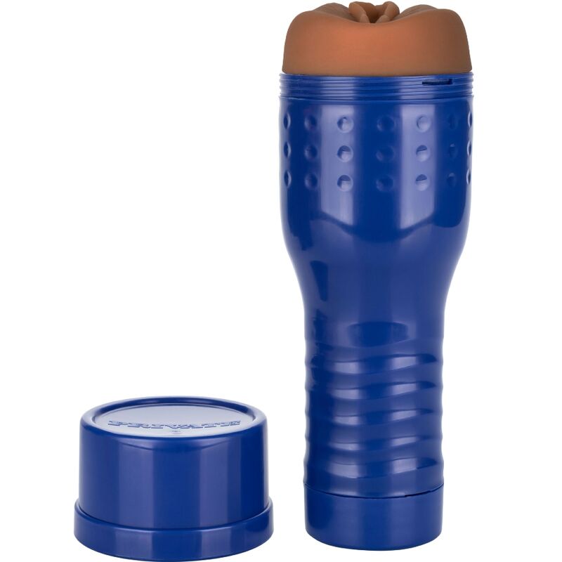 Masturbatore di fica PRIVATE Pornostar Romy Indy con dettagli realistici e morbidi materiali, immagine frontale del prodotto.