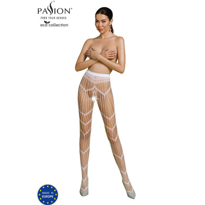 PASSION - COLLEZIONE ECO BODYSTOCKING ECO S006 ROSSO