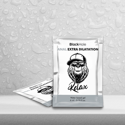BLACK HOLE - GEL A BASE D'ACQUA EXTRA DILATAZIONE 6 ML MONODOSE