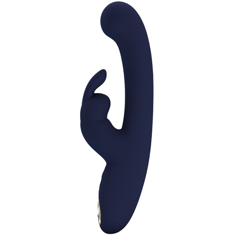 Vibratore rabbit Pretty Love Lamar blu con stimolatore punto G, design ergonomico e dettagli realistici, brand Pretty Love LED
