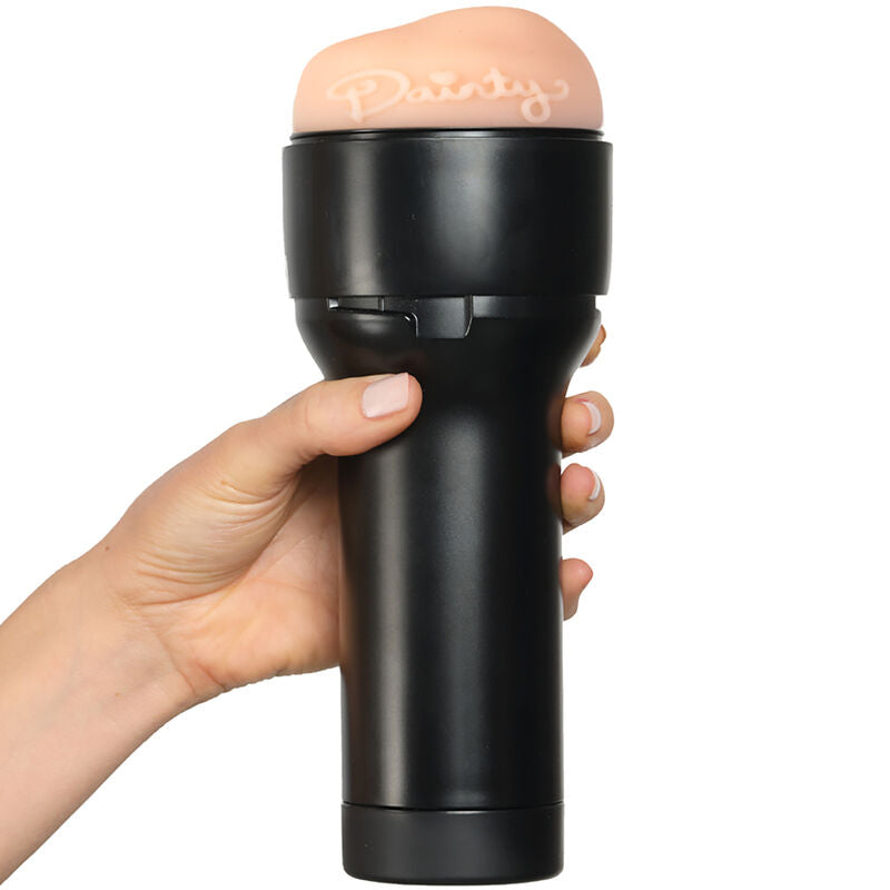 Sensuale giocattolo erotico KIIROO Feel Dainty Wilder della collezione Stars, dettaglio in silicone rosa con design elegante.