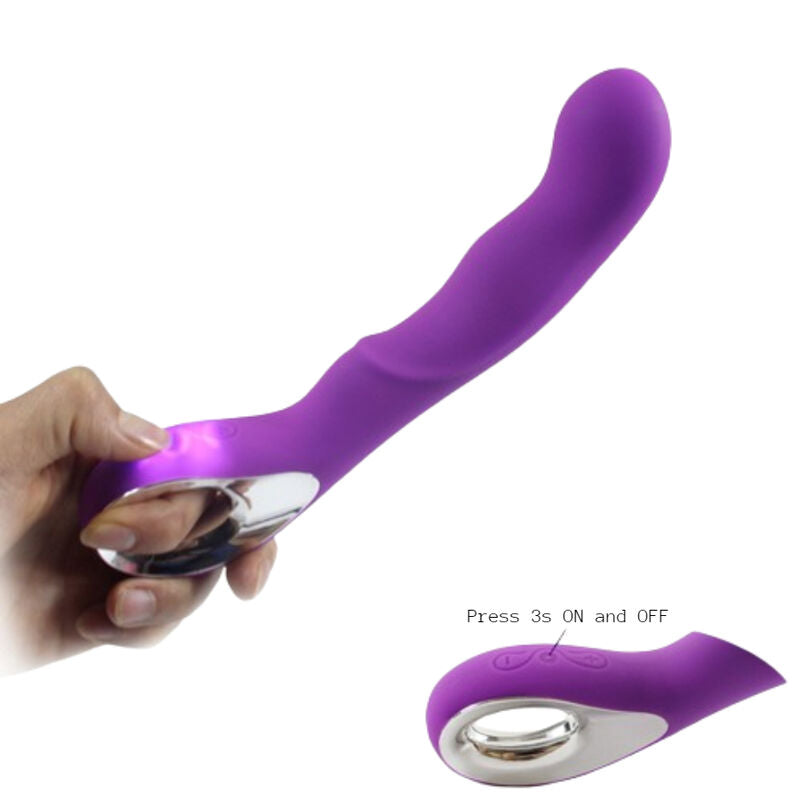 Anello vibratore ARMONY VIBRATORS Pull Anna, in silicone, con design ergonomico e dettagli colorati, visibile in primo piano.