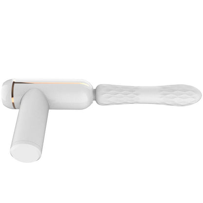 Vibratore ARMONY FKING con regolazione automatica, colore bianco, dispositivo di piacere con design elegante e compatto.