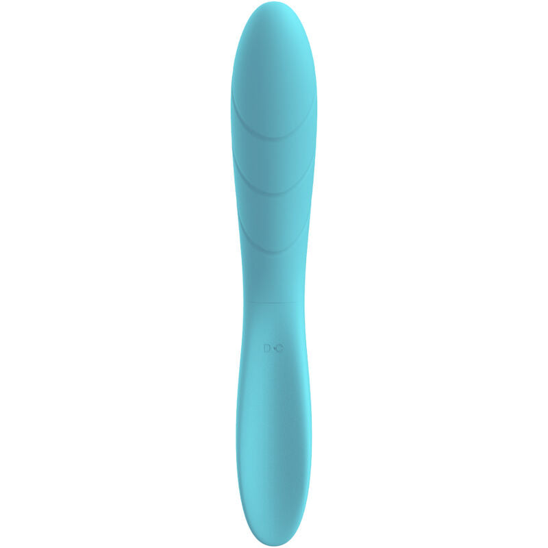 Vibratore flessibile ARMONY Elizabeth Blu di ARMONY VIBRATORS, dettagliato con superficie liscia e design ergonomico.