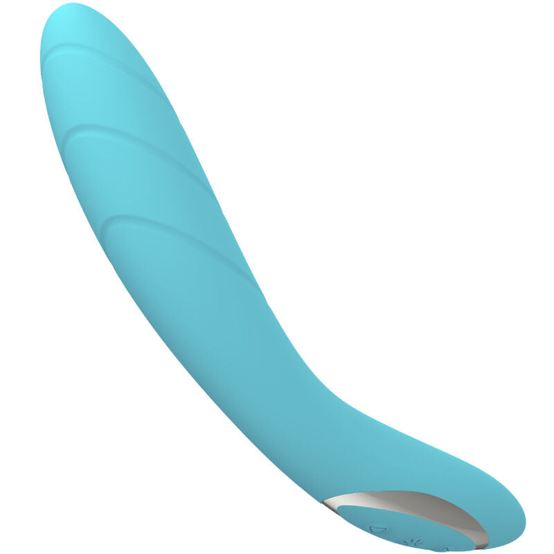 Vibratore flessibile ARMONY Elizabeth blu, design ergonomico e morbido, ideale per stimolazione delicata e comfort.