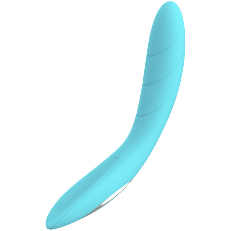 Vibratore flessibile ARMONY Elizabeth blu, design ergonomico e morbido, ideale per stimolazione piacevole e confortevole.