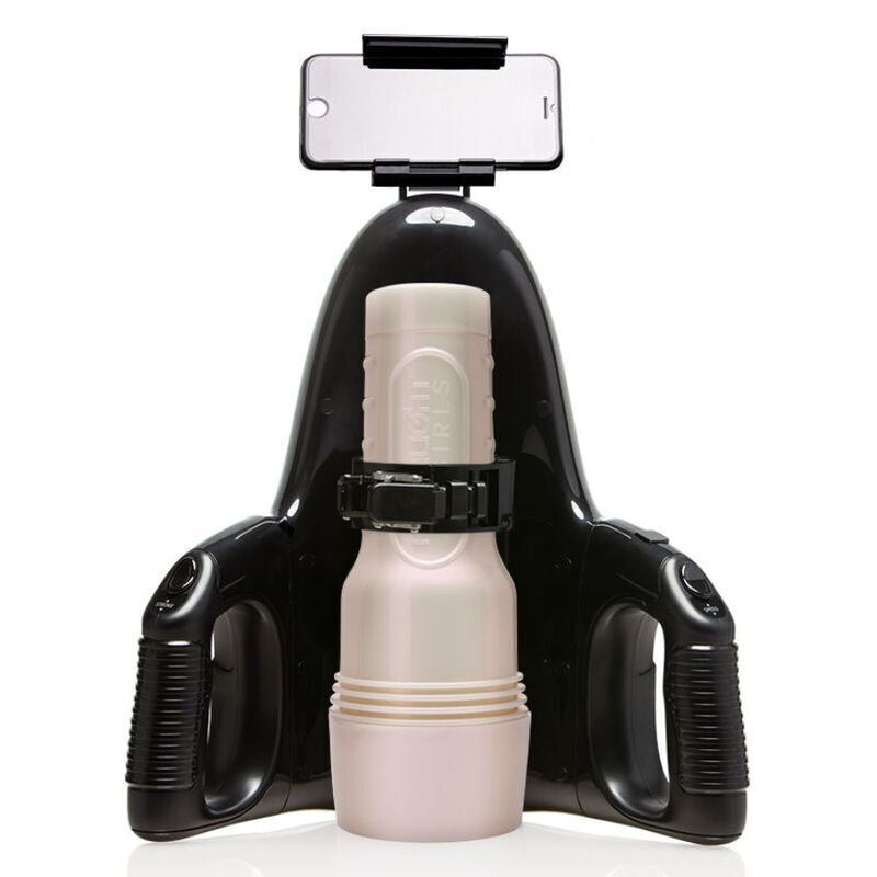 Fleshlight Brandi Love vagina con lancio universale e lubrificante Aqua 50 ml, dettagli realistici e texture interna visibile