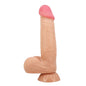 PRETTY LOVE - DILDO REALISTICO SLIDING SKIN SERIES CON VENTOSA SCORREVOLE DELLA PELLE 21,8 CM