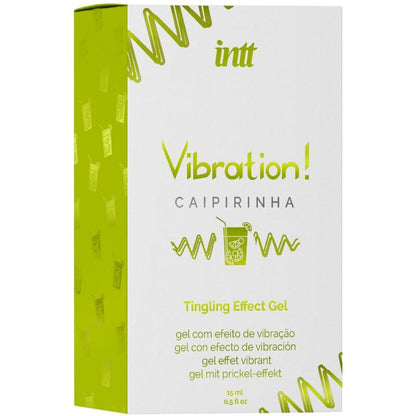 Gel stimolante intimo INTT, caipirinha, liquido vibratore, 15 ml, prodotto unisex, gel di stimolazione potente e rinfrescante