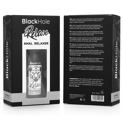 BLACK HOLE - SPRAY RILASSANTE ANALE EXPLORER 30 ML
