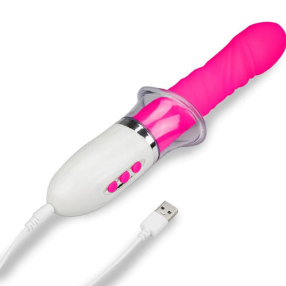 Vibratore Liberty e spinta ARMONY VIBRATORS con lingua, design elegante e dettagli realistici, ideale per stimolazione e piacere.