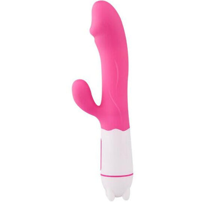 Vibratore Happy fucsia ricaricabile ARMONY VIBRATORS con design ergonomico e superficie liscia per stimolazione piacevole